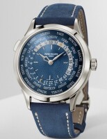 Leilão ONLiNE de PATEK PHILIPPE WORLD TIME PLATINUM ref. 5230p-001 146 CAIXA em PLATINA com 38,5mm... : Termina 2ª Feira 30 de Dezembro entre 21h30 e as 23h30