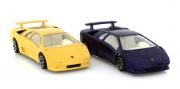 Lote 22 - Conjunto de 2 miniaturas da Lamborghini da Burago.