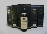 Lote 87 - 6 garrafas de Whisky, garrafas de Usquaebach Reserve, Nota: garrafas provenientes de uma garrafeira particular onde estavam armazenadas com todas as condições necessárias ao seu perfeito acondicionamento, PVP Estimado 200€