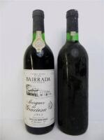 Lote 153 - 10 garrafas de Vinho Tinto, garrafas de Marquez da Graciosa, Região Demarcada Bairrada, colheita de 1985, provenientes de garrafeira particular, armazenadas com todas as condições necessárias ao seu perfeito acondicionamento, PVP Estimado 200€ 