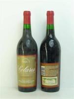 Lote 275 - 12 garrafas de Vinho Tinto Colares - casta Ramisco colheita de 1993 de Manuel José Colares engarrafado por Tavares & Rodrigues Lda, Nota: garrafas provenientes de uma garrafeira particular onde estavam armazenadas com todas as condições necessá