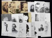 Lote 1300 - Conjunto formado por 24 postais ilustrados NOVOS alusivos à Iconografia de Camilo Castelo Branco. Proveniente de colecionador CC.