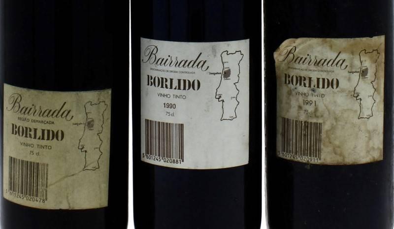 Borlido Garrafeira Bairrada 1990 - Vino Tinto