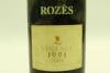 Lote 1 - Garrafa de Vinho do Porto Rozès Vintage, colheita de 1991, 750 ml. - 2