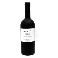 Lote 16 - Garrafa de Vinho do Porto, colheita de 1950, Garrafeira Particular, produzido e engarrafado pelo Vitivinicultor Diogo Maria Soveral, Nagozelo do Douro. (750 ml).