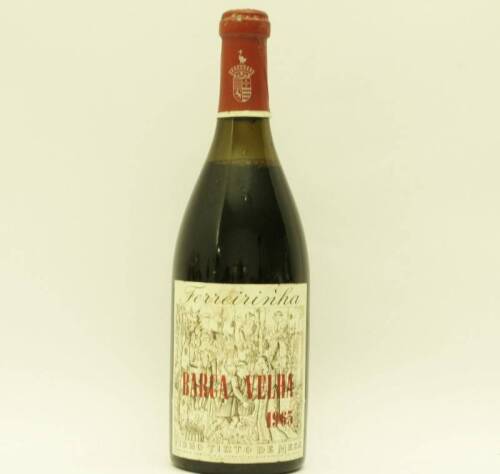 Lote 78 - Garrafa de Vinho Tinto Barca-Velha, 1965, Casa Ferreirinha, Douro, 750ml - 12,5% vol. À venda por € 420 em http://www.garrafeiranacional.com/barca-velha-1965-tinto.html