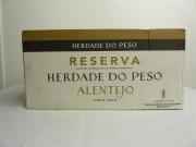 Lote 936 - V. Herdade do Peso Reserva Tº 0.75 Lt, Ano 2003, Alentejo, 6 garrafas, P.V.P. Estimado 240 euros