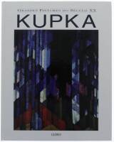 Lote 8 - KUPKA - Grandes Pintores do Século XX, editora Globus, edição de 1995, 25 cm x 31,5 cm, encadernação com capa rígida e diversas ilustrações das obras do autor