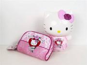 Lote 1460064 - Frasco de Gel de Banho com 100 ml e bolsa Hello Kitty Secret Love, novo