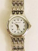 Lote 1470151 - Relógio de Senhora, GESIDUR, prateado com mostrador branco