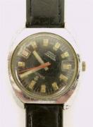 Lote 1480207 - Relógio de pulso, Cauny, Prima, 17 rubis, bracelete em pele genuína, com falhas e defeitos
