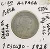 Lote 979 - Moeda de ALPACA de 1 ESCUDO- 1928- em BELA, que é rara, com um valor de catálogo de cerca de 150 euros - R. Silva - pag. 226. - 3