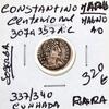 Lote 1102 - Moeda romana CONSTANTINO MAGNO CENTENIONAL de 307 a 337 em estado SOBERBA. Moeda quase com 2000 anos digna de estar num museu dada a sua perfeição e raridade. Valor pelo catálogo Roman Coins and Values de David Sear de 320€. Nota: O valor de c