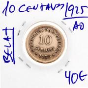 Lote 17 - Moeda de Moeda de 10 Centavos de 1925 BELA+ com cotação pelo catálogo Moedas de Portugal de Reinaldo Silva de 50€ em SOBERBA. (REP)