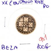 Lote 20 - XX Centavos de 1948 – Valor de Catálogo (Moedas de Portugal 2013 de Reinaldo Silva) de 100€ - estado Belo (R0)