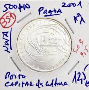 Lote 22 - Moeda de 500$00 NOVA (UNC) de 2001 com cotação pelo catálogo Moedas de Portugal de Reinaldo Silva de 7.5€ em SOBERBA. (REP)