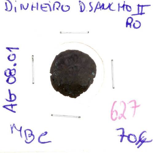 Lote 87 - Dinheiro de D. Sancho II, com a referência AG 08.01 – Valor de Catálogo (Alberto Gomes de 2013) de 70€ - estado MBC (R0)