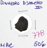 Lote 100 - Dinheiro D. Sancho II – Valor de Catálogo (Alberto Gomes de 2013) de 50€ - estado MBC (R0)