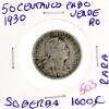 Lote 130 - Moeda de 50 centavos 1930 de Cabo Verde – moeda rara em soberbo - Valor de Catálogo (Moedas de Portugal 2013 de Reinaldo Silva) de 1000€ - estado Soberba (R0)