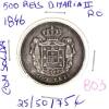 Lote 140 - Moeda de 500 Reis 1846 de D. Maria II – Valor de Catálogo (Moedas de Portugal 2013 de Reinaldo Silva) de 25/50/75 em estado BC/MBC/Belo respetivamente (R0) - 3