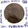 Lote 966 - Moeda ESCASSA e MUITO VALIOSA de X RÉIS de D. JOÃO V 1721 em estado SOBERBA (VARIANTE PVBLIGAE) com valor pelo catálogo Moedas de Portugal de Reinaldo Silva de 500€ em BELA.Excelente investimento. (M0) - 3