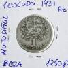 Lote 1023 - Moeda de 1 Escudo 1931 - Valor de Catálogo (Moedas de Portugal 2013 de Reinaldo Silva) de 1250€ - estado Belo, moeda muito dificil (R0) - 2