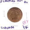 Lote 1046 - Moeda de 5 Centavos 1921 – Valor de Catálogo (Moedas de Portugal 2013 de Reinaldo Silva) de 7,5€ - estado Soberbo (R0)