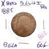 Lote 1052 - Moeda de X reis 1885 de D. Luis I – Valor de Catálogo (Moedas de Portugal 2013 de Reinaldo Silva) de 60€ - estado Belo (R0)