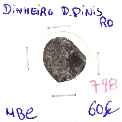 Lote 1060 - Dinheiro D. Dinis – Valor de Catálogo (Alberto Gomes de 2013) de 60€ - estado MBC (R0)