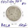 Lote 1125 - Moeda de 1 Escudo 1927 - Valor de Catálogo (Moedas de Portugal 2013 de Reinaldo Silva) de 120€ - estado Bela (R0) - 2