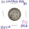 Lote 1190 - Moeda de 50 centavos 1929 – Valor de Catálogo (Moedas de Portugal 2013 de Reinaldo Silva) de 140€ - estado Belo (R0) - 3