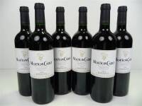 Lote 1550021 - Lote de 6 garrafas de V. Mouton Cadet (Baron Philippe Rothschild) Tº 0.75 Lt , ano 2006, região Bourdeaux. Este Lote tem um P.V.P. aproximado de 240€