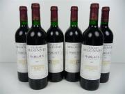 Lote 1550406 - Lote de 6 garrafas de V. Chateaux Segonnes - Margaux 0.75 Lt, Ano 1997, Bordeaux. Este Lote tem um P.V.P. aproximado de 460€