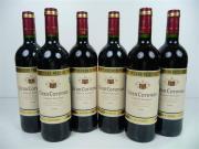 Lote 1550430 - Lote de 6 garrafas de V. Torres Grand Coronas Cabernet Sauvignon Reserva Tº 0.75 Lt , ano 2004, região Espanha. Este Lote tem um P.V.P. aproximado de 180€