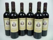 Lote 1550508 - Lote de 6 garrafas de V. Ruffino Aziano Chinati Classico Tº 0.75 Lt , ano 2004, região Itália. Este Lote tem um P.V.P. aproximado de 120€