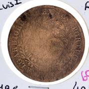 Lote 1481 - Moeda de 20 Reis em cobre da Monarquia Portuguesa de D. Luis I – Açores