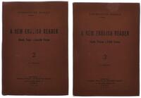 Lote 50 - Livros - A New English Reader. 2 volumes, livro 2 e 3 de Armando de Morais. edição de Livraria Popular de Francisco Franco. 1966
