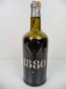 Lote 1600045 - Garrafa de vinho do Porto 1880, engarrafado pelos exportadores - António José da Silva & Cº Lda, proprietário da Quinta do Noval - Alto Douro ( com grande perda )
