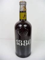 Lote 1600073 - Garrafa de vinho do Porto 1880, engarrafado pelos exportadores - António José da Silva & Cº Lda, proprietário da Quinta do Noval - Alto Douro