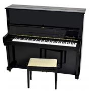 Lote 5139 - Piano vertical Bosendorfer modelo 130 CL, nº de série 11629-42828. Caixa lacada de negro. Fabrico Austríaco. Notas: o Bosendorfer é considerado o expoente máximo dos pianos verticais a nível mundial. Este piano tem uma estimativa de venda de € 17.121 feita em Novembro de 2015 por uma leiloeira Inglesa. Piano idêntico à venda por € 45.834 em http://handelpianos.co.uk/pianos/bosendorfer-model-130cl-upright-piano/. notas: em muito bom estado.