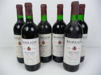 Lote 1600196 - Lote de 6 garrafas de Vinho Tinto, Bairrada - Messias - colheita 1990, garrafas numeradas, Nota: garrafas provenientes de uma garrafeira particular onde estavam armazenadas com todas as condições necessárias ao seu perfeito acondicionament