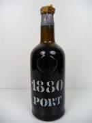 Lote 1600214 - Garrafa de vinho do Porto 1880, engarrafado pelos exportadores - António José da Silva & Cº Lda, proprietário da Quinta do Noval - Alto Douro