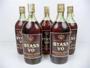 Lote 1600280 - Lote de 5 garrafas de Brandy velho BYASS VO - Gonzalez Byass