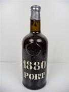 Lote 1600285 - Garrafa de vinho do Porto 1880, engarrafado pelos exportadores - António José da Silva & Cº Lda, proprietário da Quinta do Noval - Alto Douro