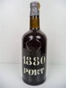 Lote 1600352 - Garrafa de vinho do Porto 1880, engarrafado pelos exportadores - António José da Silva & Cº Lda, proprietário da Quinta do Noval - Alto Douro