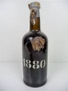 Lote 1600354 - Garrafa de vinho do Porto 1880, engarrafado pelos exportadores - António José da Silva & Cº Lda, proprietário da Quinta do Noval - Alto Douro ( com grande perda )