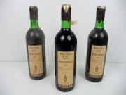 Lote 1600450 - Lote de 3 garrafas de Vinho Tinto, Fundação - Garrafeira 1982, Nota: garrafas provenientes de uma garrafeira particular onde estavam armazenadas com todas as condições necessárias ao seu perfeito acondicionamento