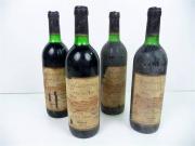 Lote 1600474 - Lote de 4 garrafas de Vinho Tinto, Torres Vedras, de castas João de Santarem - Reserva seleccionada 1982, garrafas numeradas, Nota: garrafas provenientes de uma garrafeira particular onde estavam armazenadas com todas as condições necessárias ao seu perfeito acondicionamento