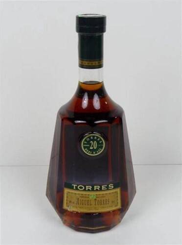 Lote 1600481 - Lote de garrafa de Brandy - Torres 20, Nota: garrafas provenientes de uma garrafeira particular onde estavam armazenadas com todas as condições necessárias ao seu perfeito acondicionamento