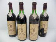 Lote 1600499 - Lote de 4 garrafas de Vinho Tinto, Fundação - Bairrada - garrafeira colheita de 1982, Nota: garrafas provenientes de uma garrafeira particular onde estavam armazenadas com todas as condições necessárias ao seu perfeito acondicionamento